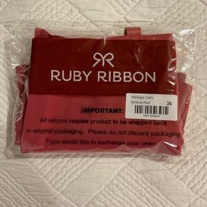 Ruby Ribbon Heritage Cami - Size 36 - Mineral Red  NEW in bag.